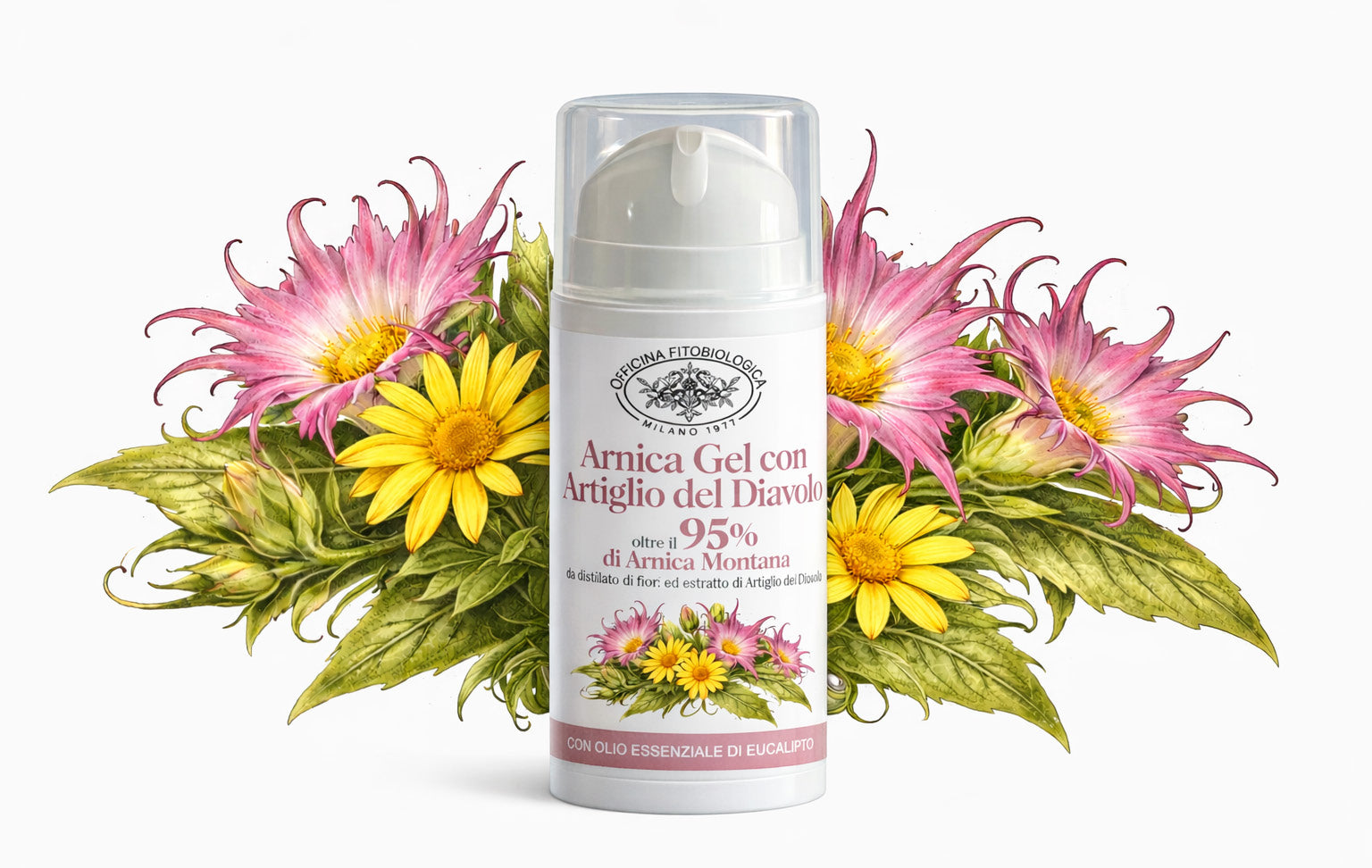 Arnica Gel con Artiglio del Diavolo – Officina Fitobiologica
